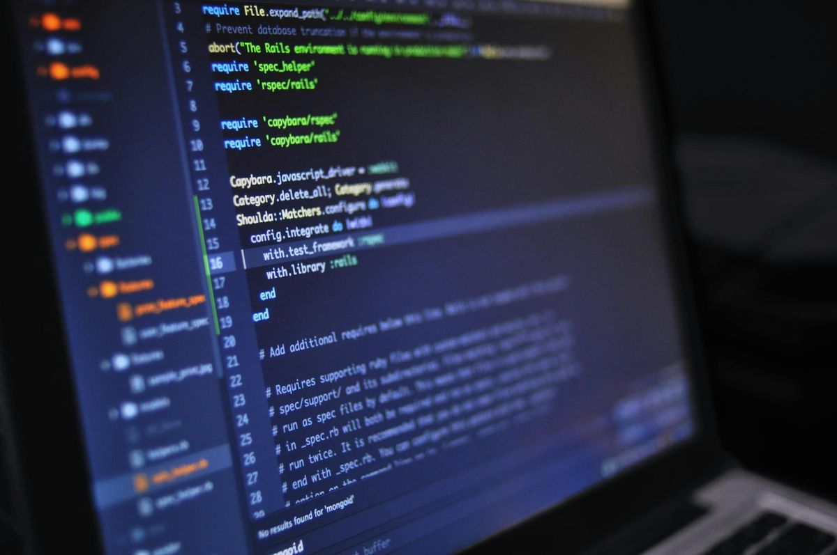 Software and validation console representing post-migration verification and operational confidence